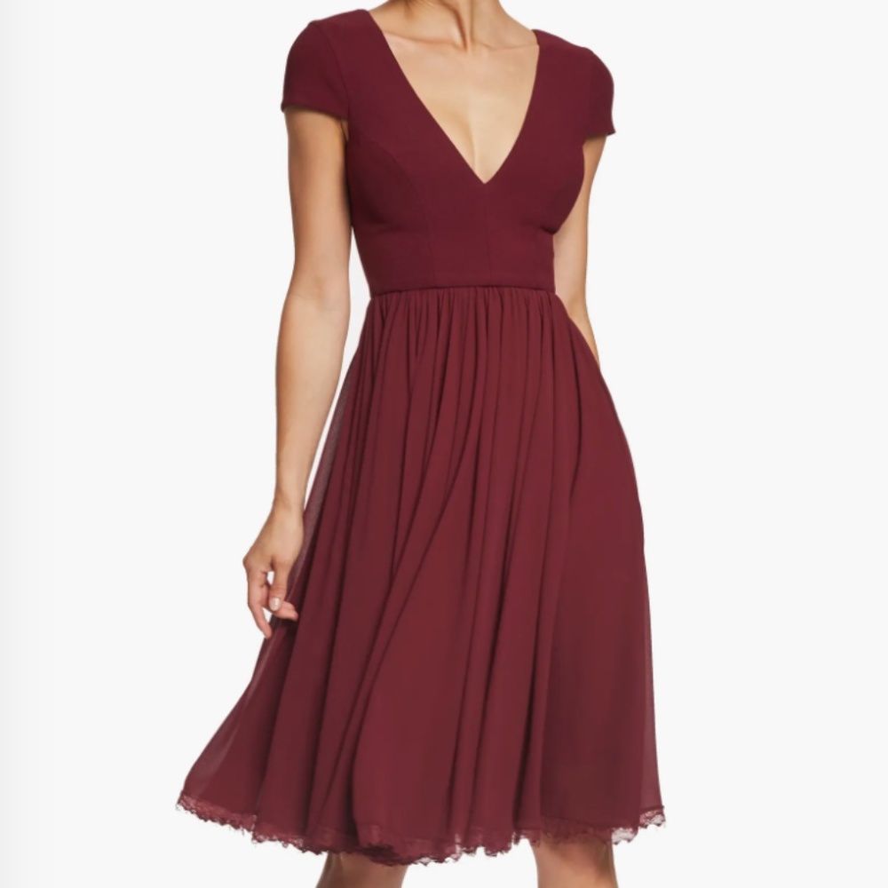 J Crew Chiffon Cocktail Dress